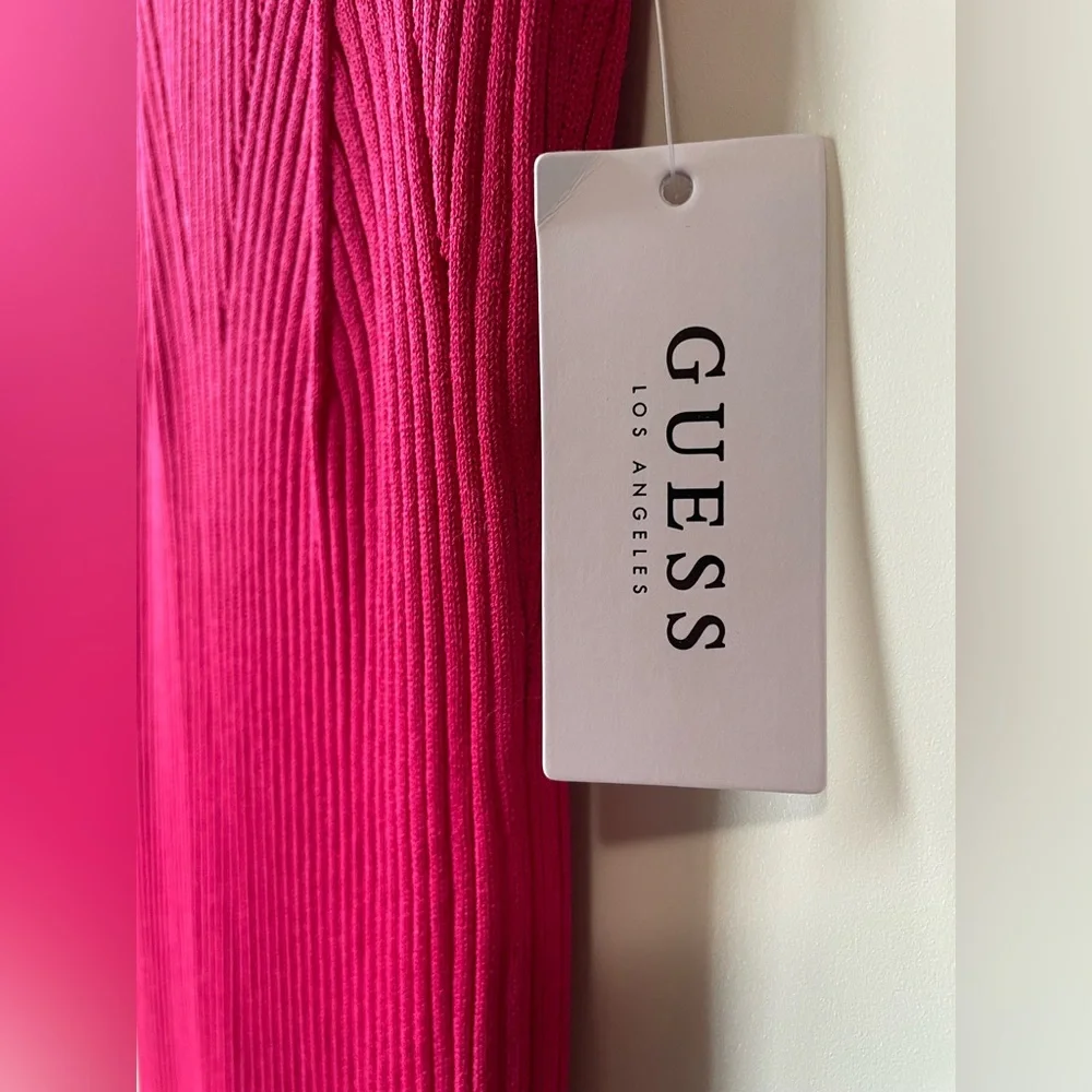 GUESS Ribbed Mini Dress - Picture 10 of 11